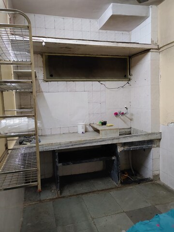 Kitchen in 1 BHK Apartment at Hill View Garden, Dahisar East – for Sale