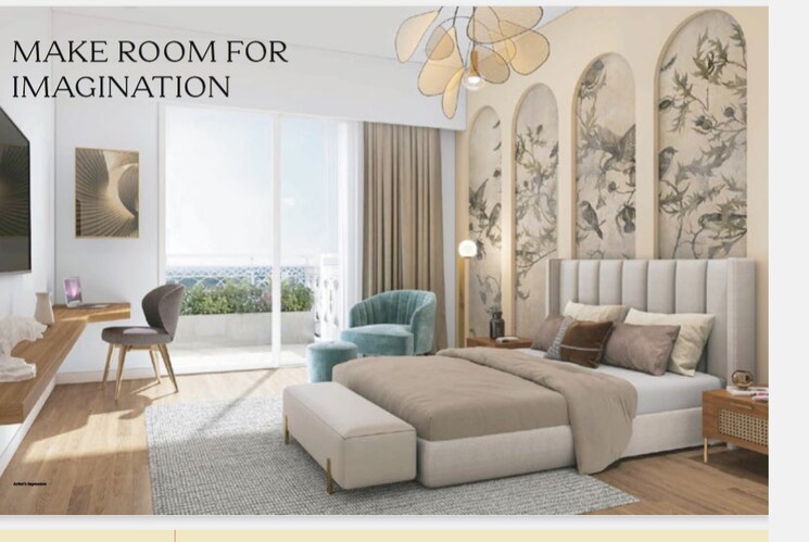 Living Room, brigade-insignia 3 Bedroom 2145 Sq.Ft. Apartment In Yelahanka Bangalore 7430007