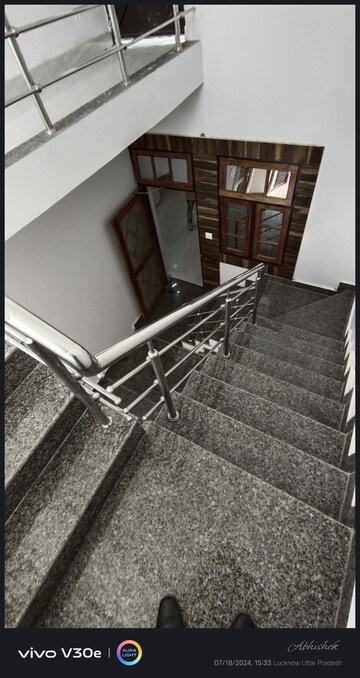 Staircase in 4 BHK Independent House at Jankipuram – for Sale