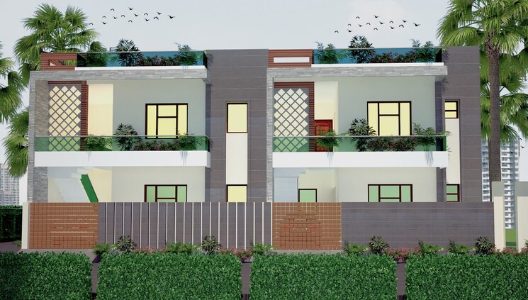 Exterior View, jankipuram extension 3 Bedroom 1380 Sq.Ft. Independent House In Jankipuram Extension Lucknow 7430066