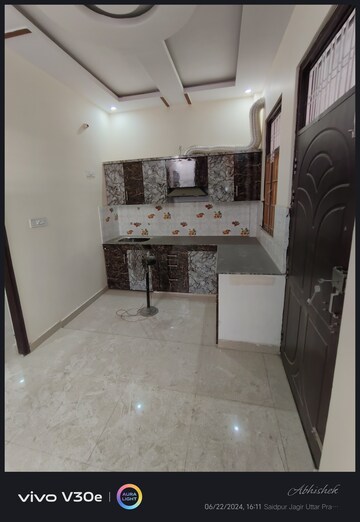 Kitchen in 2 BHK Independent House at Jankipuram Extension – for Sale