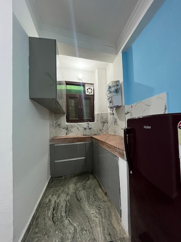 Kitchen in 1.5 BHK Builder Floor at Saket – for Sale
