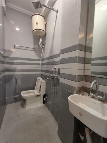 Attached Bathroom in 3 BHK Builder Floor at Malviya Nagar – for Sale