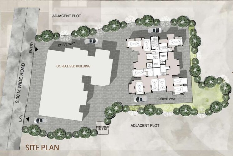 Master Plan, cheroba-amruta-park 1 Bedroom 411 Sq.Ft. Apartment In Kon Thane 7430902