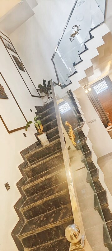 Staircase in 3.5 BHK Villa at Dhawas – for Sale