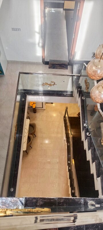 Staircase in 3.5 BHK Villa at Dhawas – for Sale