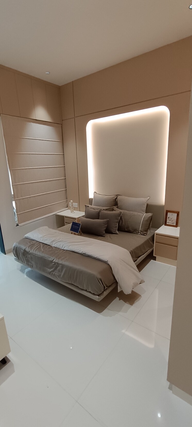 Bedroom, saniket-the-rising 3 Bedroom 960 Sq.Ft. Apartment In Kiwale Pune 7431030