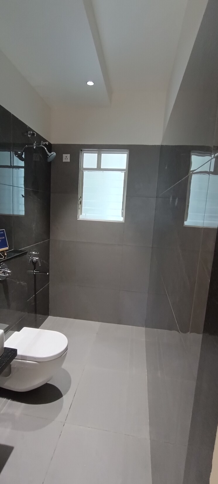 Bathroom, saniket-the-rising 3 Bedroom 960 Sq.Ft. Apartment In Kiwale Pune 7431030