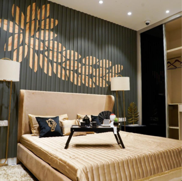 Bedroom in 2 BHK Apartment at Aerocity – for Sale