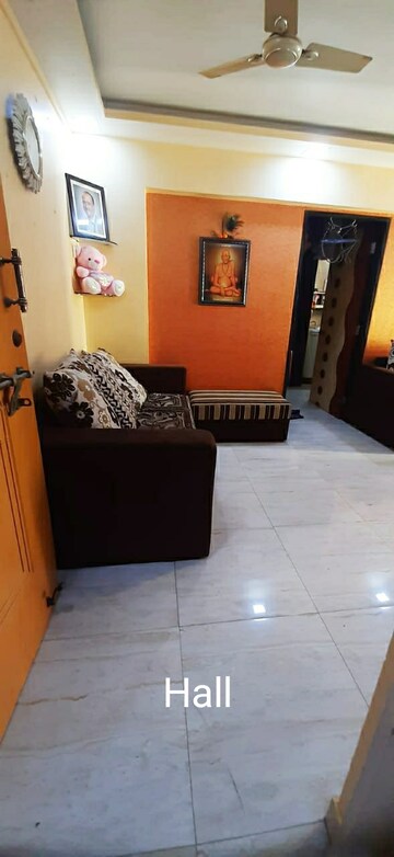 Living Room in 2 BHK Apartment at Cirrus CHSL Cosmos Paradise, Vasant Vihar – for Sale