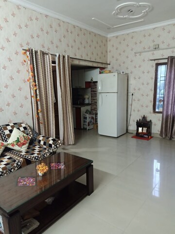 Living Room in 2 BHK Apartment at Guru Nanak Enclave, Dhakoli Village – for Sale