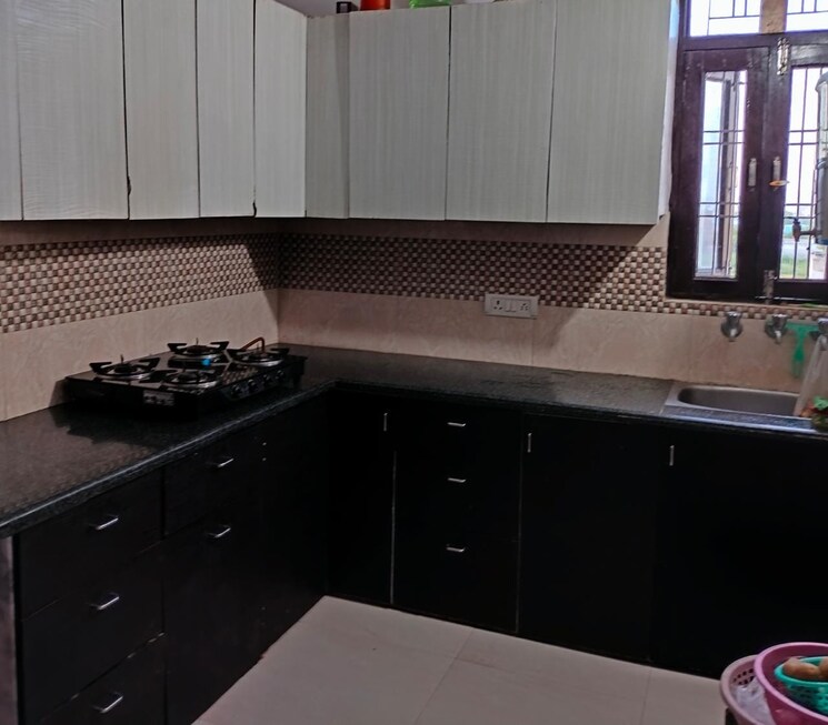 Kitchen, anand-garden-rajendra-park 2 Bedroom 750 Sq.Ft. Builder Floor In Rajendra Park Gurgaon 7431645