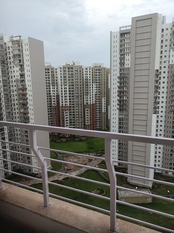Balcony in 3.5 BHK Apartment at The 3C Lotus Panache, Sector 110 – for Rent