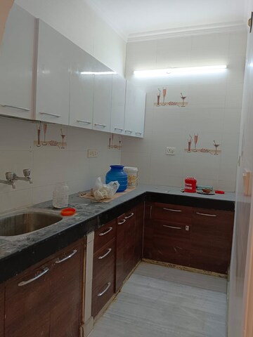 Kitchen in 2 BHK Builder Floor at Lajpat Nagar – for Rent