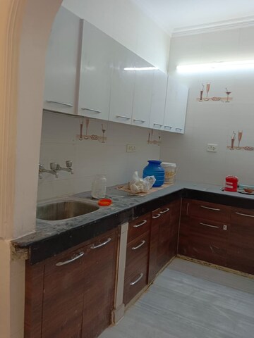 Kitchen in 2 BHK Builder Floor at Lajpat Nagar – for Rent