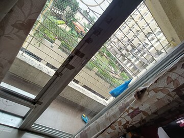 Balcony in 2 BHK Apartment at Gajra Bhoomi Elite, Nerul – for Rent