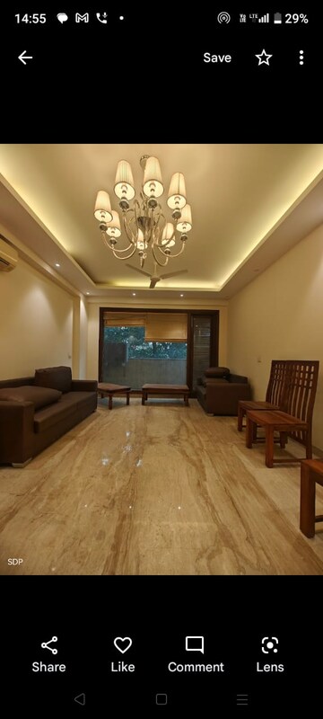 Bedroom in 3 BHK Builder Floor at Greater Kailash ii – for Sale