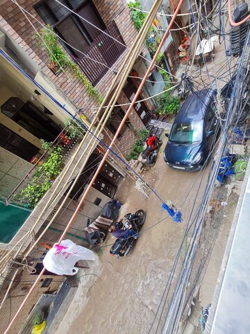 Balcony in 2 BHK Builder Floor at Dwarka Mor – for Sale