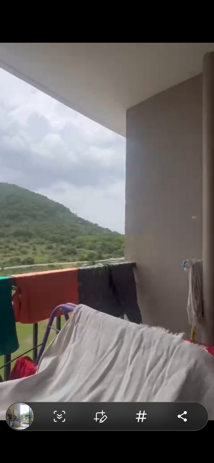 Balcony, mantra-montana-phase-1 3 Bedroom 1320 Sq.Ft. Apartment In Dhanori Pune 7432230