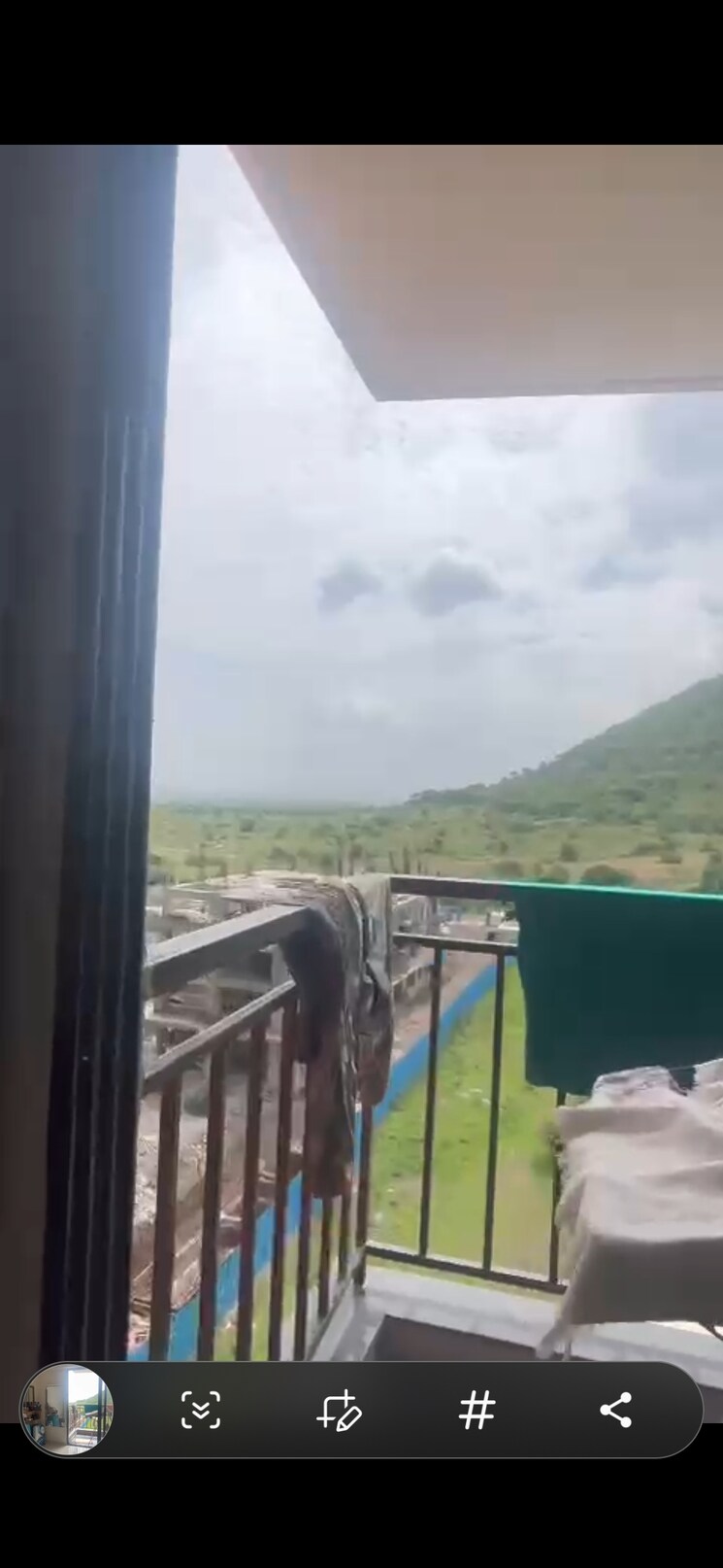 Balcony, mantra-montana-phase-1 3 Bedroom 1320 Sq.Ft. Apartment In Dhanori Pune 7432230