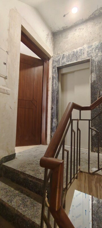 Staircase in 3 BHK Builder Floor at Greater Kailash I – for Sale