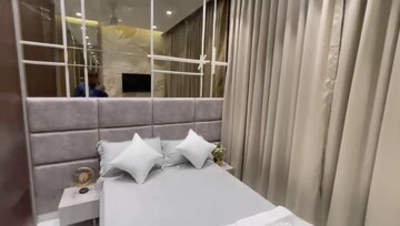 Master Bedroom in 2 BHK Apartment at AV Crystal Prestige, Nalasopara East – for Sale