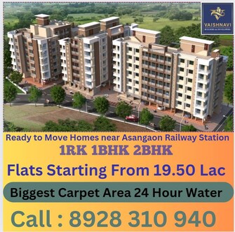 1 BHK Apartment For Resale in Vaishnavi Dham Complex Asangaon Thane  7433010