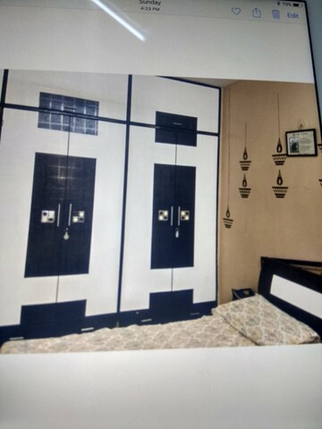 Master Bedroom in 1 BHK Apartment at Hill View Garden, Dahisar East – for Sale