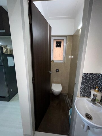 Bathroom in 1 BHK Apartment at Raj Rudraksha, Dahisar East – for Sale