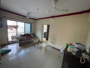 Living Room in 1 BHK Apartment at Dahisar East – for Sale