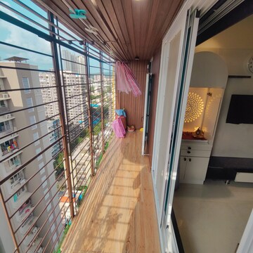 Balcony in 3 BHK Apartment at Lodha Fiorenza, Goregaon East – for Sale