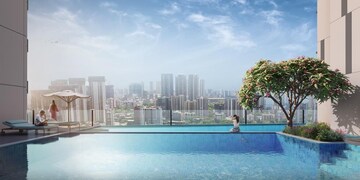 Swimming Pool in 3 BHK Apartment at Omkar Alta Monte, Malad East – for Sale