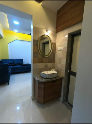 Bathroom in 2 BHK Apartment at Shelar Park, Kalyan West – for Sale