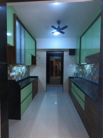 Kitchen in 2 BHK Apartment at Shelar Park, Kalyan West – for Sale