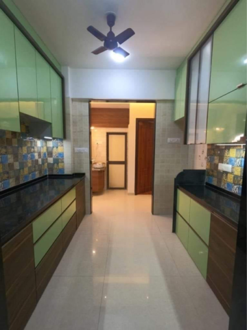 Kitchen in 2 BHK Apartment at Shelar Park, Kalyan West – for Sale
