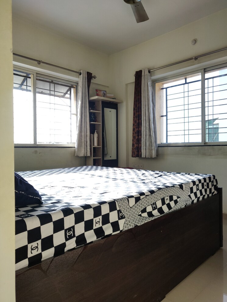 Bedroom, shivam-serene-scapes 2 Bedroom 965 Sq.Ft. Apartment In Ravet Pune 7434937