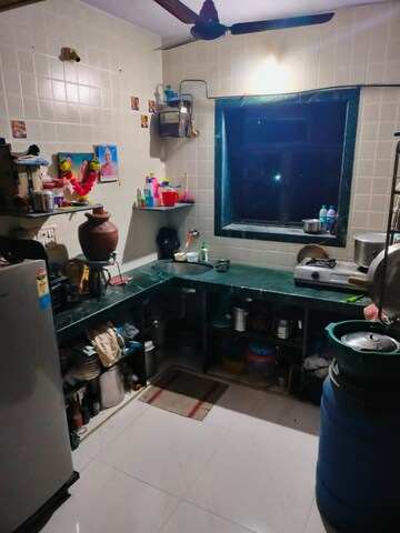 Kitchen in 1 BHK Apartment at Lovely Cozy CHSL, Dahisar East – for Sale