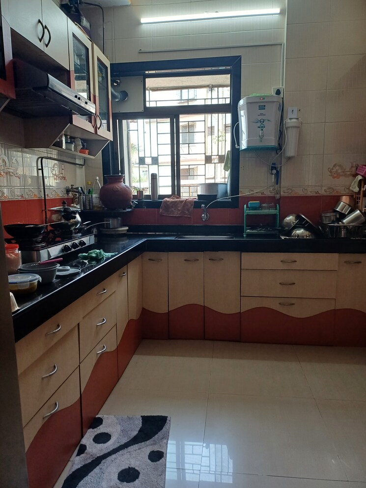 Kitchen, vardhman-gardens 3 Bedroom 1225 Sq.Ft. Apartment In Balkum Pada Thane 7435294