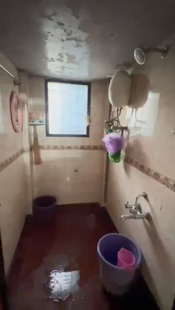 Bathroom in 1 BHK Apartment at Om Krishna CHS, Dahisar East – for Sale