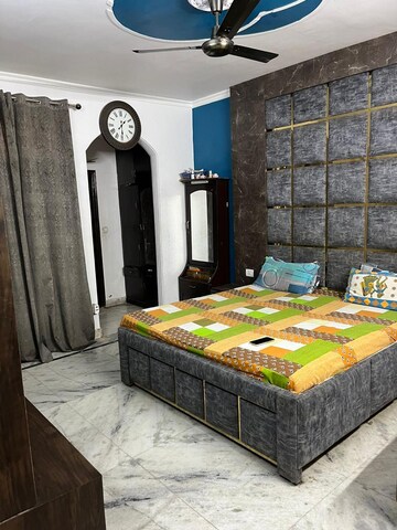Bedroom in 4 BHK Builder Floor at Green Fields Colony – for Sale