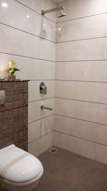 Bathroom in 3 BHK Apartment at Green Valley Residencia, Ghazipur – for Sale