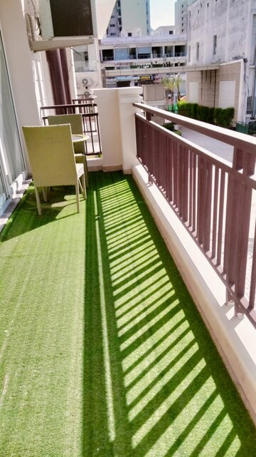 Balcony in 3 BHK Apartment at Green Valley Residencia, Ghazipur – for Sale