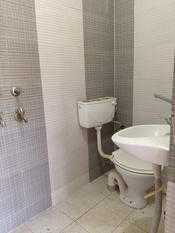 Bathroom in 3.5 BHK Apartment at Habitech Greens, Tappal – for Sale