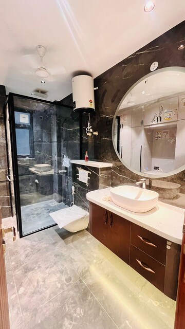 Kitchen in 3 BHK Builder Floor at Sushant Lok 3, Sector 57 – for Sale