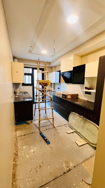 Kitchen in 3 BHK Builder Floor at Sushant Lok 3, Sector 57 – for Sale