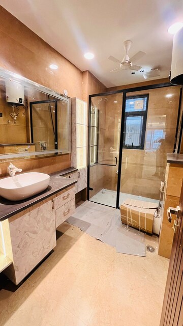 Kitchen in 3 BHK Builder Floor at Sushant Lok 3, Sector 57 – for Sale