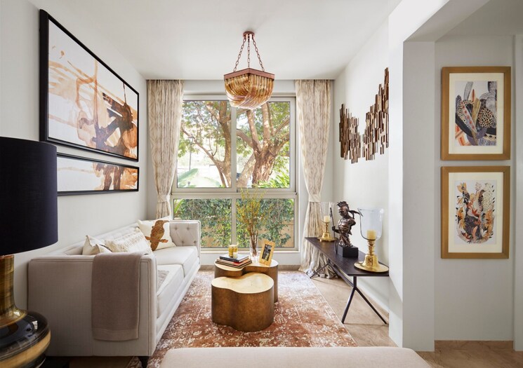 Living Room, dps-greens 2 Bedroom 652 Sq.Ft. Apartment In Kandivali East Mumbai 7436538