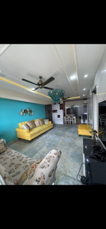 Living Room in 2.5 BHK Apartment at Kanakia Rainforest, Andheri East – for Sale
