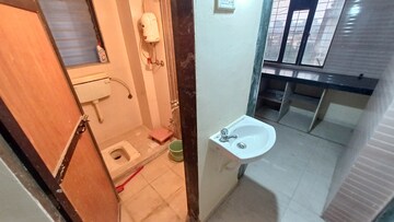 Bathroom in 2 BHK Apartment at Solitaire CHS Virar East, Virar East – for Rent