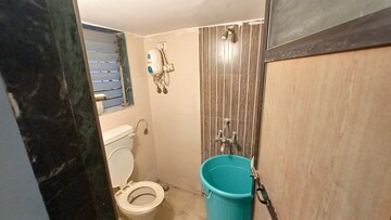 Bathroom in 2 BHK Apartment at Solitaire CHS Virar East, Virar East – for Rent